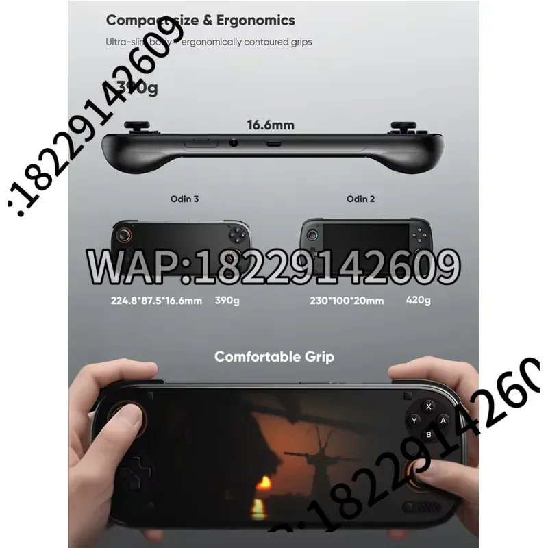 Gaming Console And - เครื่องเล่นเกมพกพา AYN Odin 3 หน้าจอ AMOLED