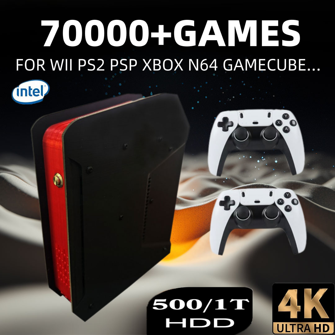 Gaming Console Video Game - X4 Retro คอนโซลวิดีโอเกม 1T Dual-ระบบและ I3-3110M