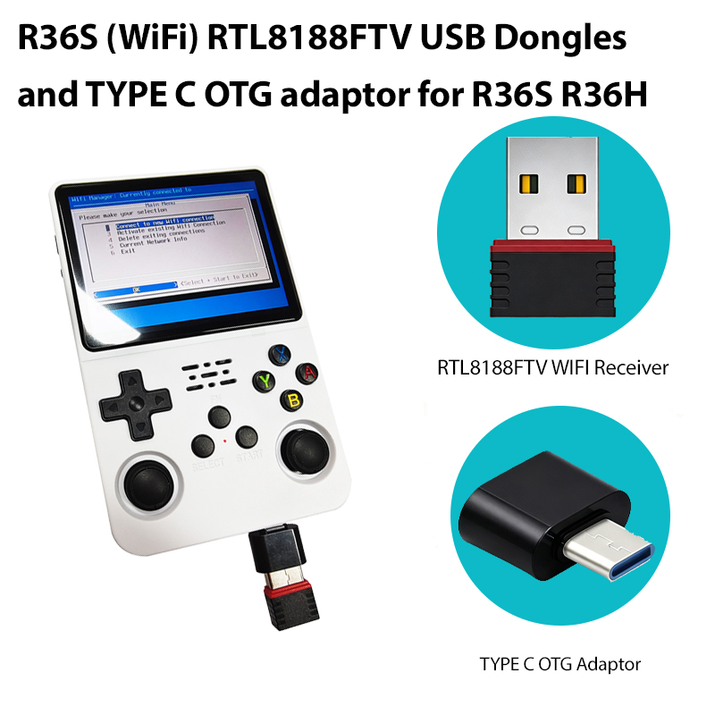 Gaming Console In 2026 - ดองเกิล USB รุ่น 2026 R36S (WiFi)