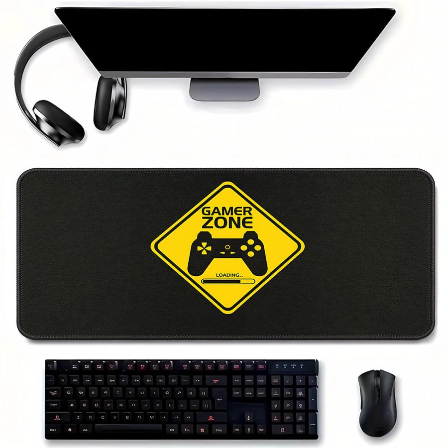 Gaming Console Zone - แผ่นรองเมาส์โอเวอร์ล็อค แผ่นรองคอมพิวเตอร์แล็ปท็อป แผ่นรองเมาส์คีย์บอร์ด แผ่นรองเมาส์สำนักงาน อุปกรณ์เสริมโต๊ะทำงาน แผ่นรองคอนโซลเกม