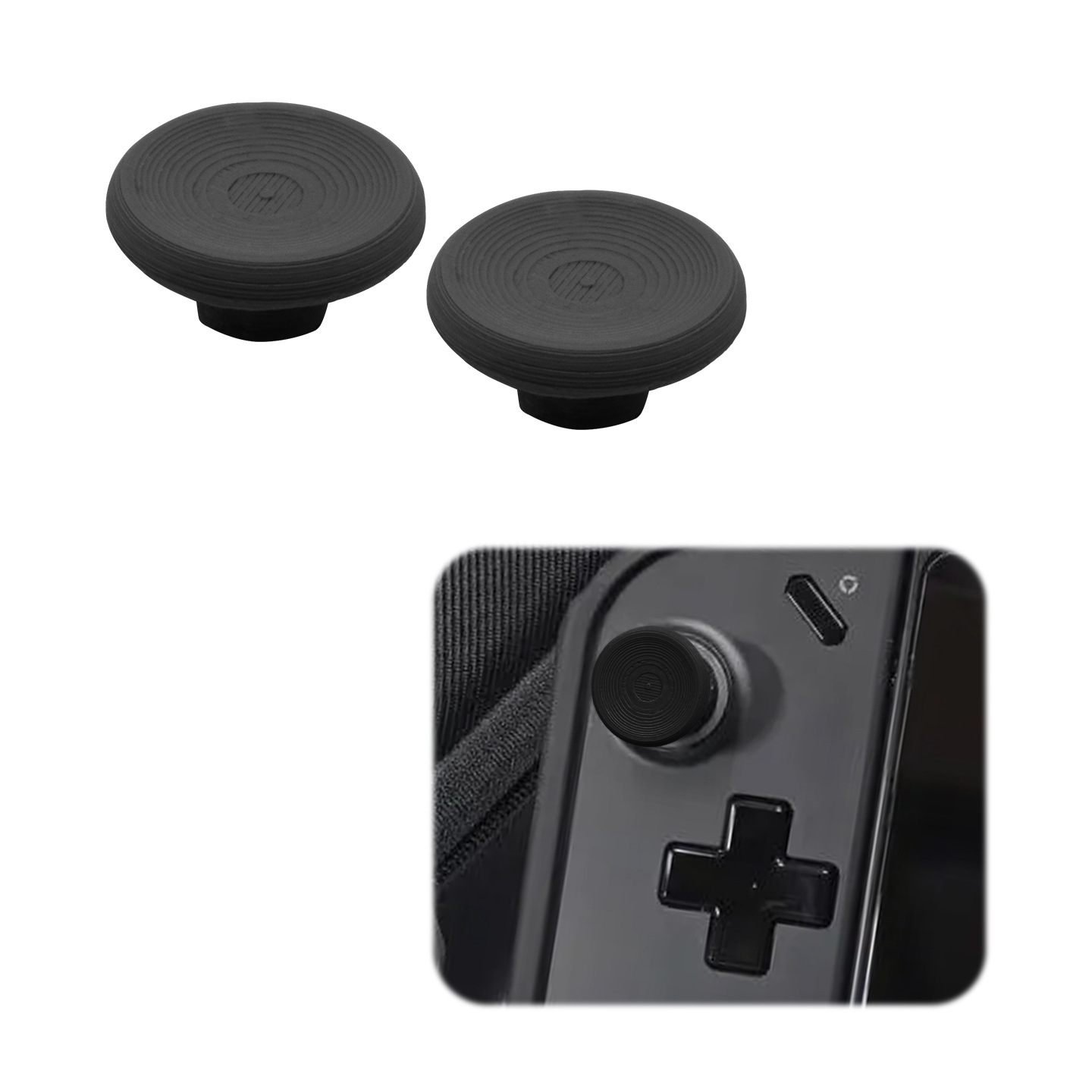 Gaming Console Repair - อะไหล่ฝาครอบจอยสติ๊กสำหรับเครื่องเล่นเกม Legion Go ป้องกันการหลุดหลวม เสริมความแข็งแรงและมั่นคง อะไหล่ซ่อมและดัดแปลง