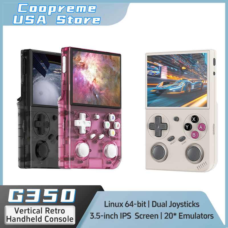 Gaming Console Under 5000 - เครื่องเล่นเกมพกพา G350 Retro ระบบ Linux 64