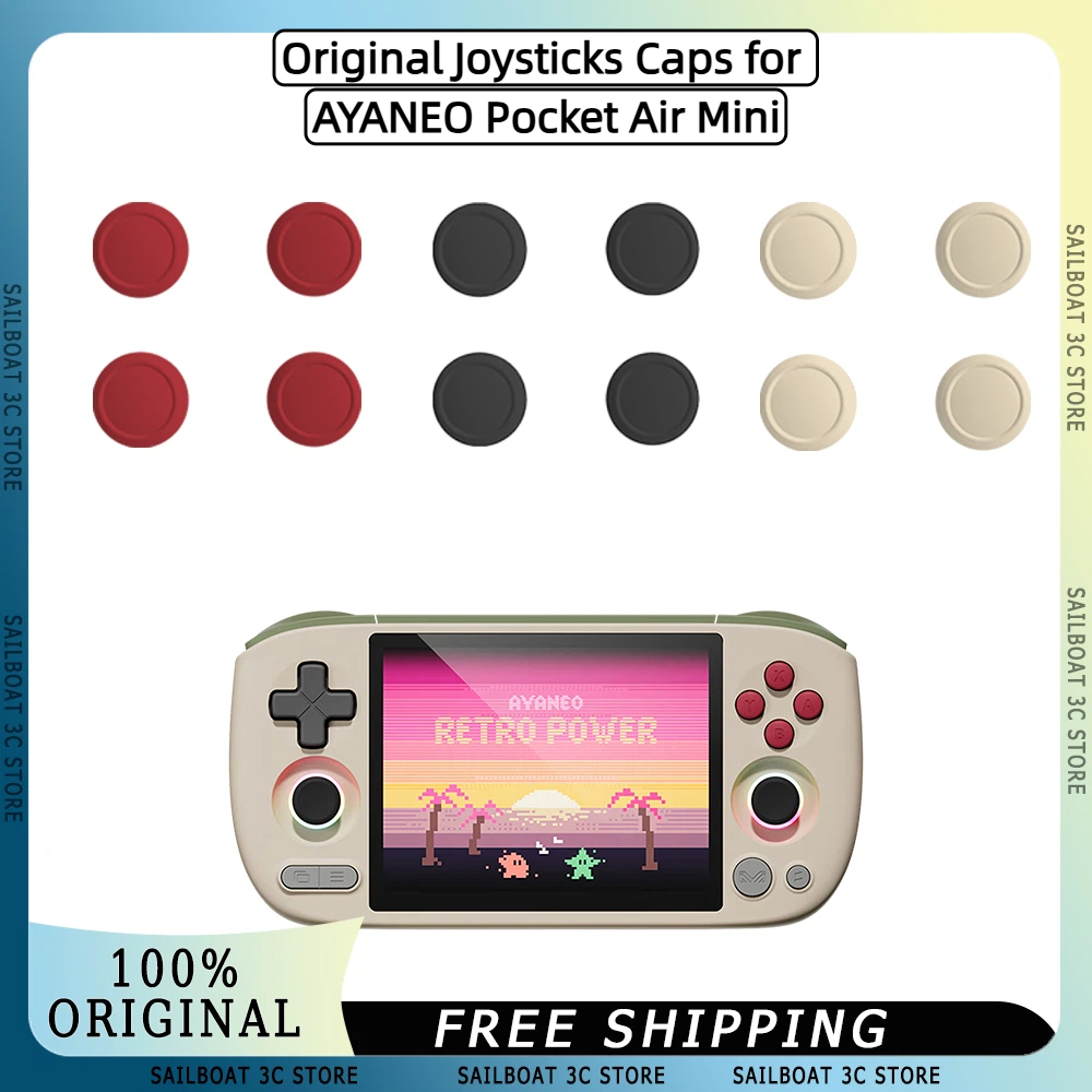 Gaming Console Joystick - ฝาครอบจอยสติ๊กแบบดั้งเดิมสำหรับ AYANEO Pocket Air Mini ฝาครอบจอยสติ๊กสำหรับเครื่องเล่นเกมแบบดั้งเดิม
