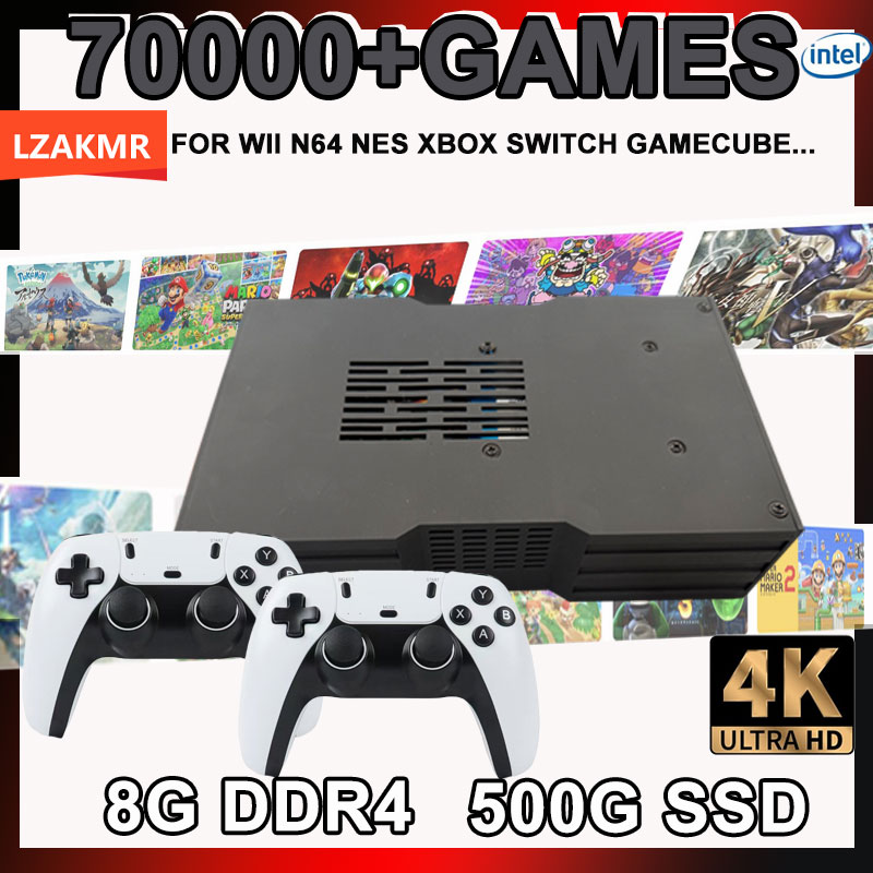 Gaming Console Video Game - เครื่องเล่นเกมซุปเปอร์คอนโซล X King แรม 8GB พร้อม