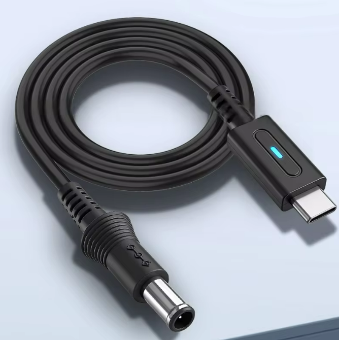 Gaming Console Genesis - สายชาร์จพลังงาน Type C สีดำ 1.8 ม.
