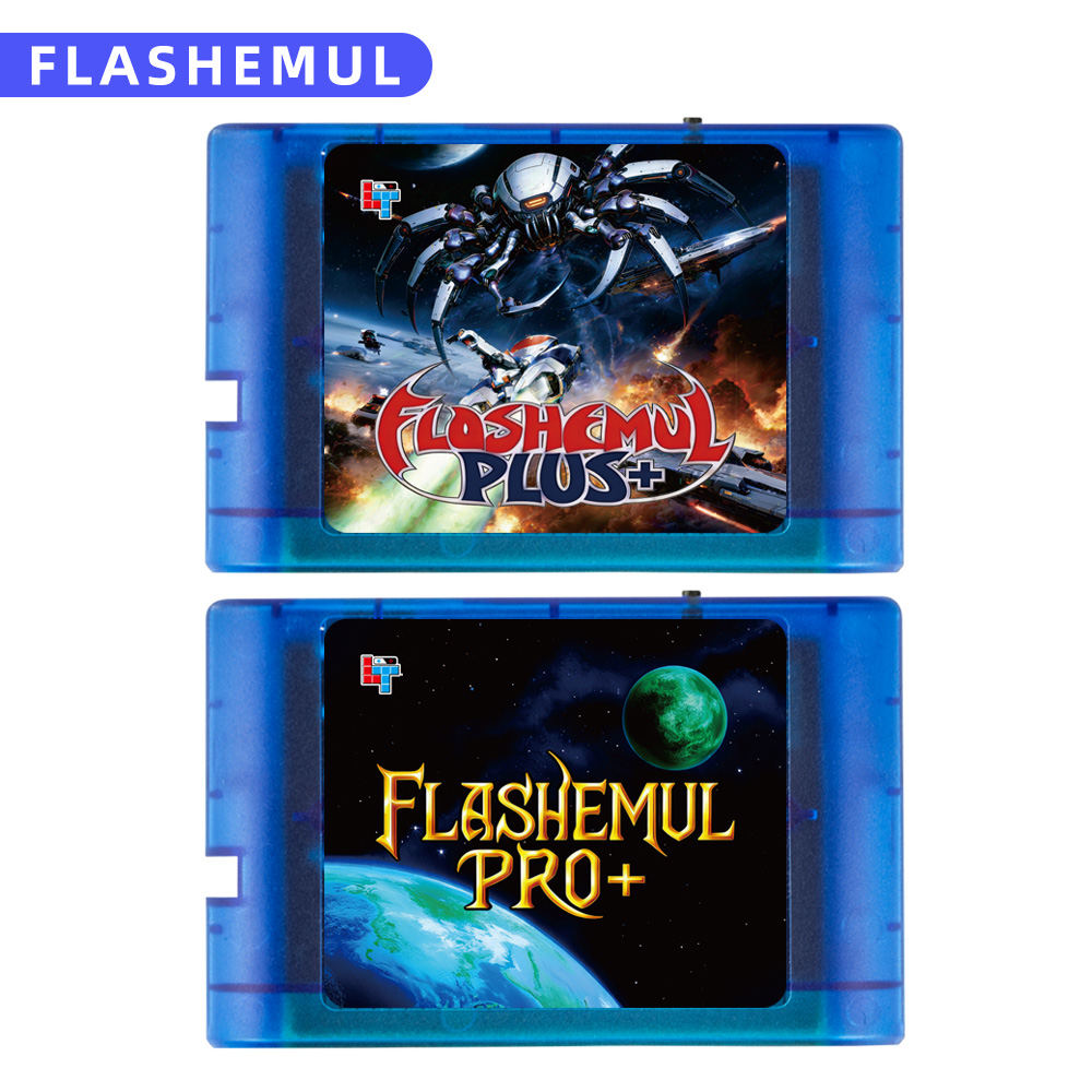 Gaming Console Genesis - ใหม่ FLASHEMUL MDV1 PLUS ตลับเกมมินิแฟลชการ์ดสำหรับเซก้าเมก้าไดรฟ์ 16