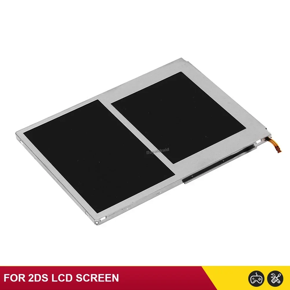 Gaming Console High Quality - หน้าจอ LCD ใหม่ บนล่าง สำหรับเปลี่ยน 2DS
