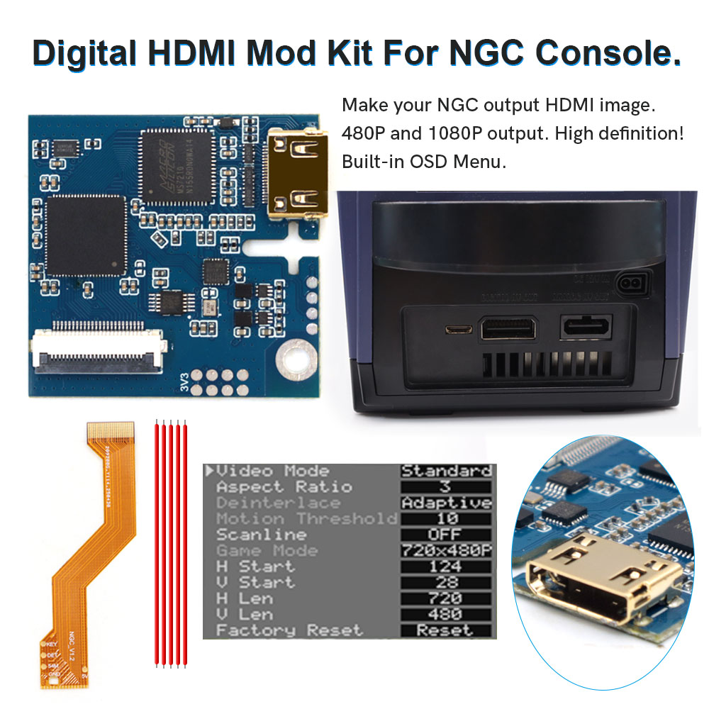 HISPEEDIDO 1080P ฝังดิจิตอลควา - Gaming Console All In One บทวิจารณ์และราคา