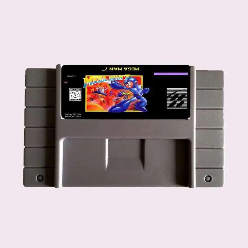 ที่มีคุณภาพสูง16บิต Mega Man 7 - Gaming Console High Quality บทวิจารณ์และราคา