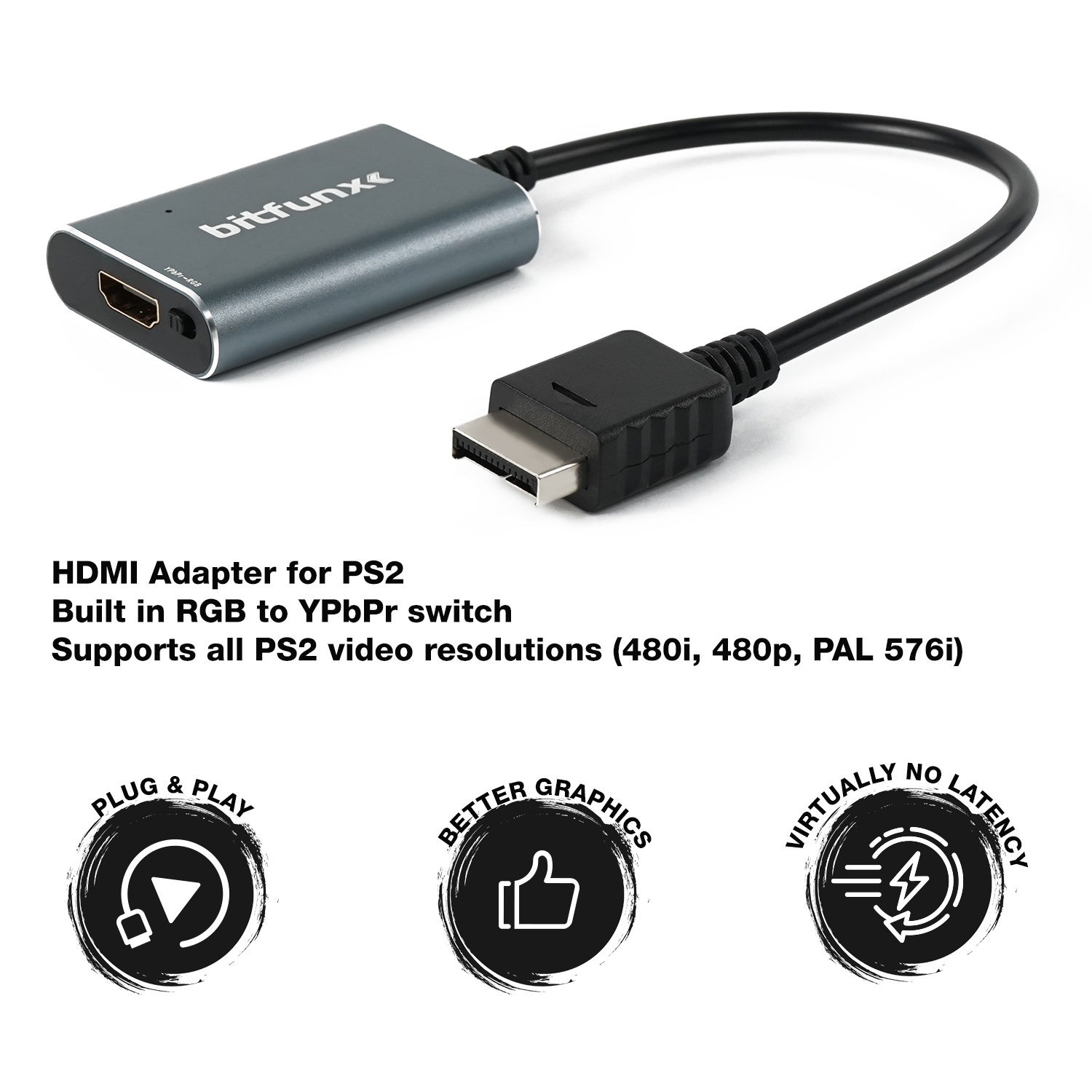 บิตฟังก์ซ์ RGB/คอมโพเนนต์ ต่อ  - Gaming Console All In One บทวิจารณ์และราคา
