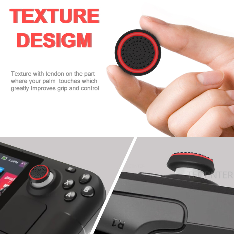 ปลอกซิลิโคนแบบอนาล็อก 4 ชิ้น ส - Gaming Console Joystick บทวิจารณ์และราคา