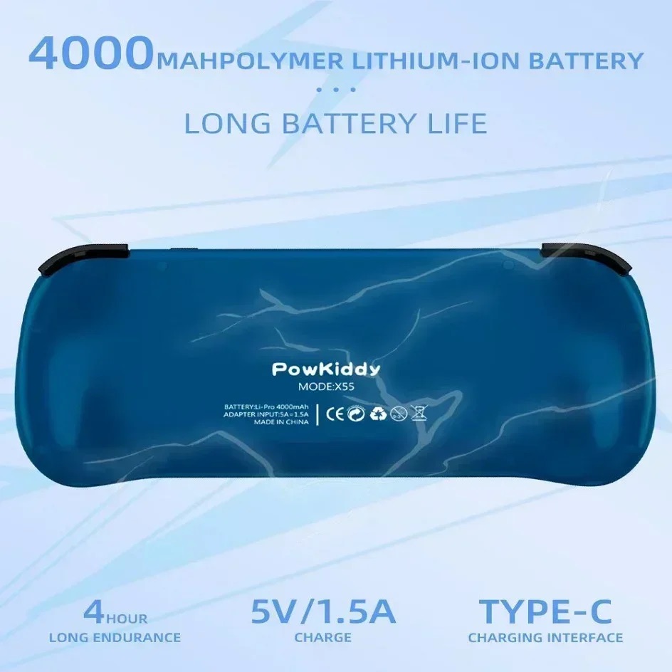 POWKIDDY X55 คอนโซลเกมพกพา เคร - Gaming Console All In One บทวิจารณ์และราคา