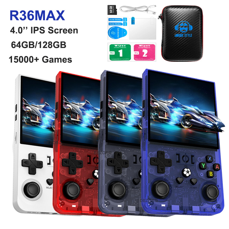 เครื่องเล่นเกมพกพา R36 Max Ret - Gaming Console R36 Max บทวิจารณ์และราคา