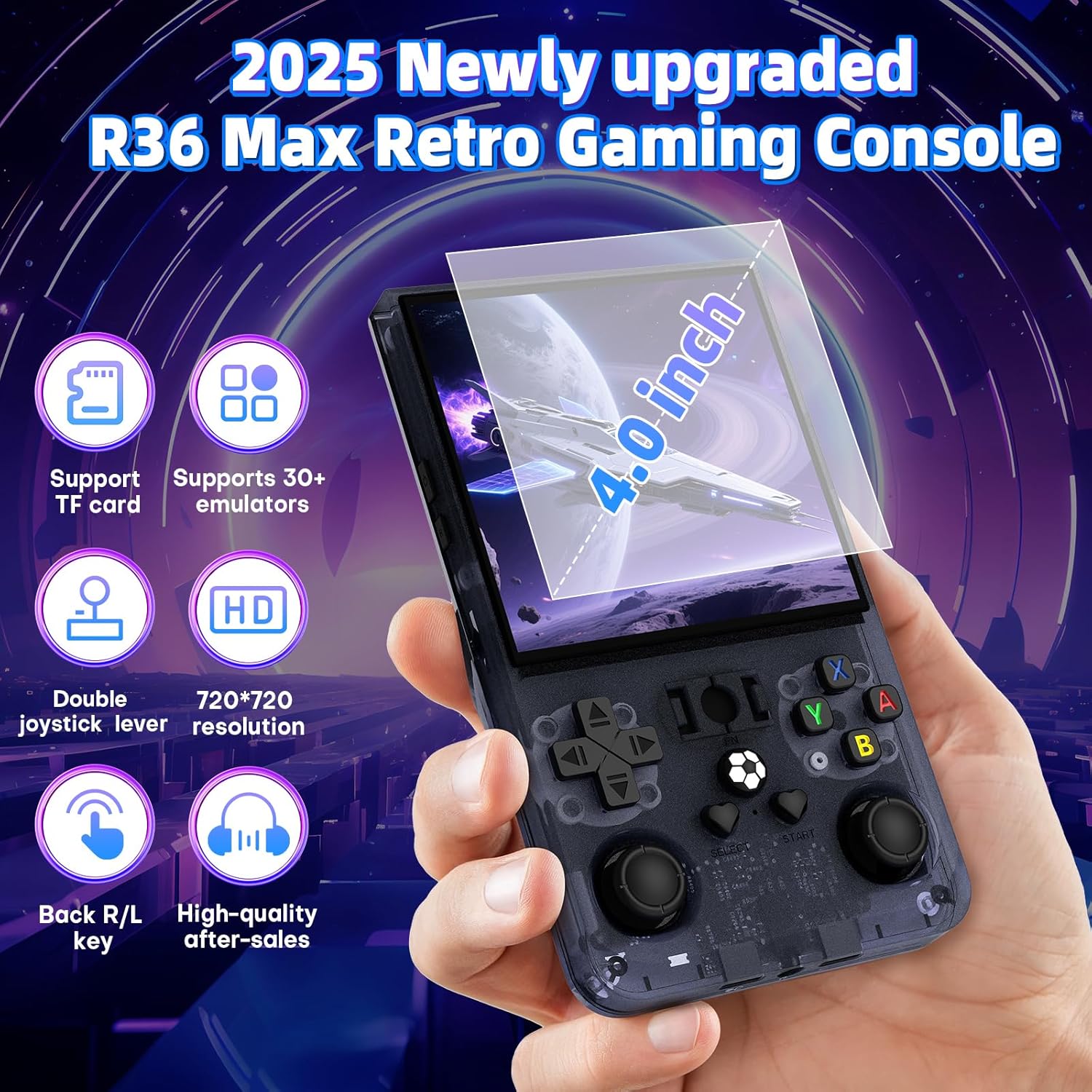 เครื่องเล่นเกมพกพา R36 Max Ret - Gaming Console R36 Max บทวิจารณ์และราคา