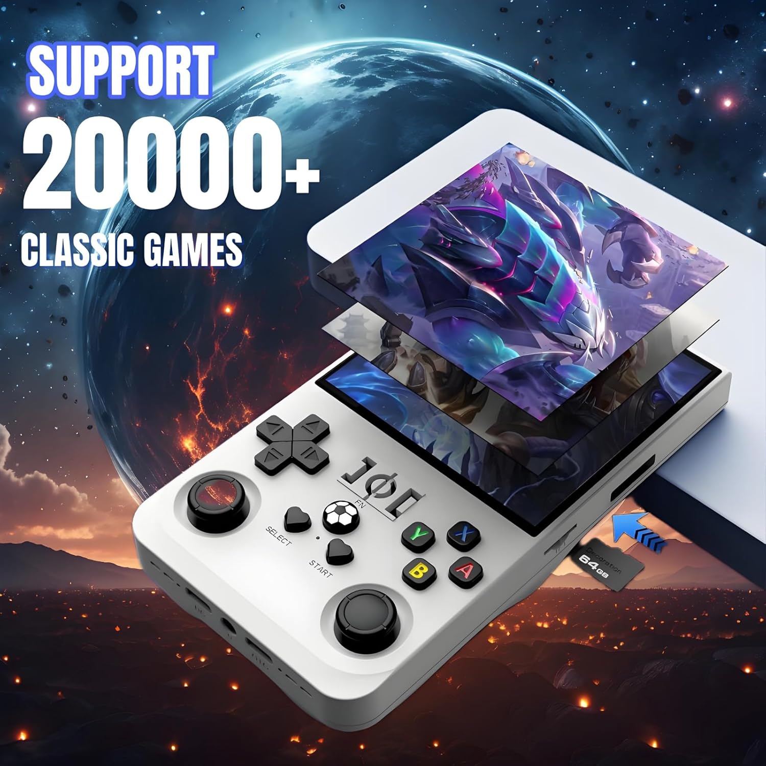 เครื่องเล่นเกมพกพา R36 Max Ret - Gaming Console R36 Max บทวิจารณ์และราคา