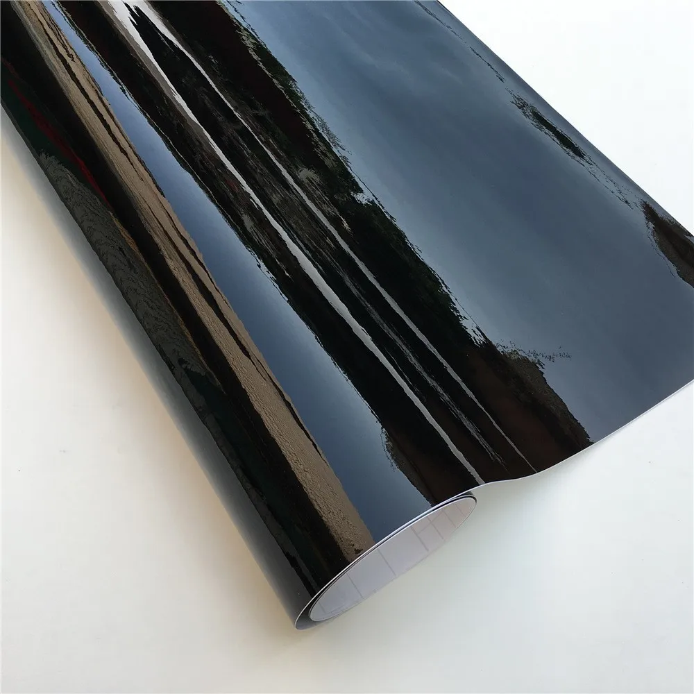 Ultra Glossy สีดำไวนิลห่อฟิล์ม - Console Skin Wrap บทวิจารณ์และราคา