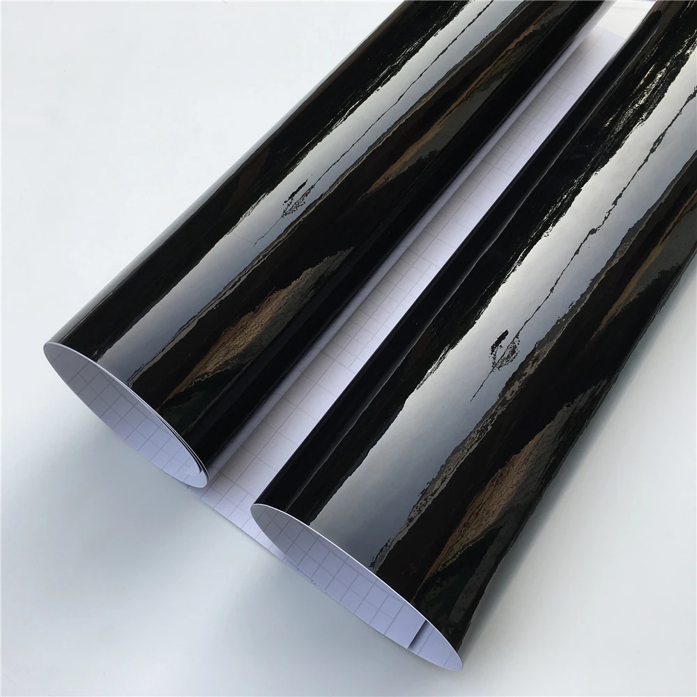 Ultra Glossy สีดำไวนิลห่อฟิล์ม - Console Skin Wrap บทวิจารณ์และราคา
