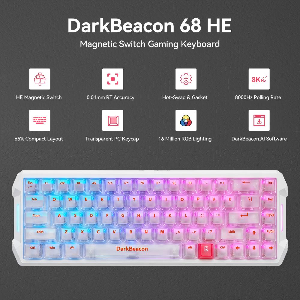 คีย์บอร์ดเกมมิ่งแม่เหล็ก DarkB - Gaming Console Zone บทวิจารณ์และราคา