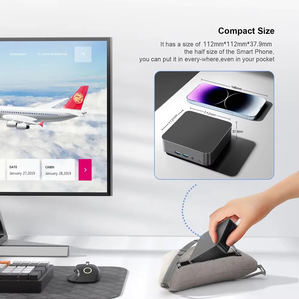 2026 อินเทล N150 มินิพีซีแบบพก - Gaming Console Mini บทวิจารณ์และราคา