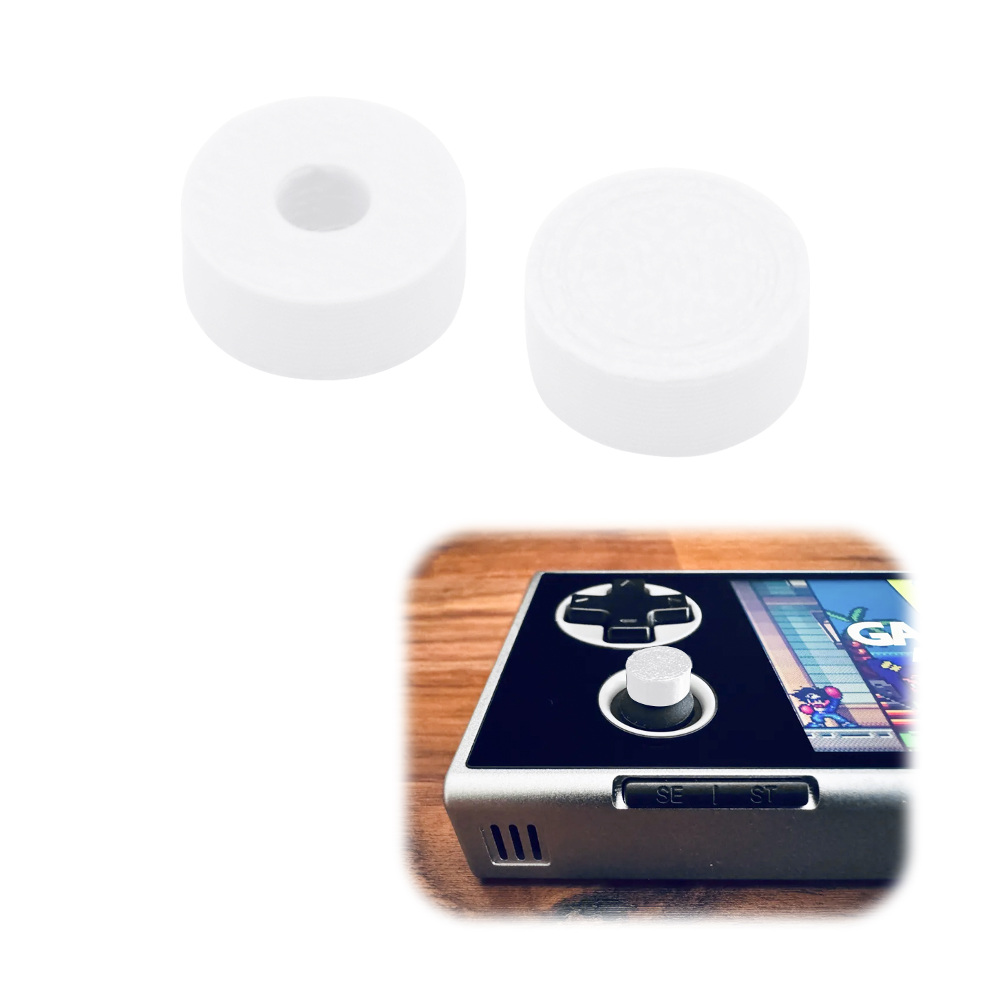 อะไหล่เปลี่ยนฝาครอบจอยสติ๊กสำห - Gaming Console Joystick บทวิจารณ์และราคา