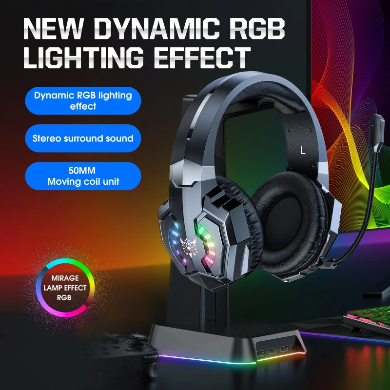 หูฟังเกมมิ่งไร้สาย ONIKUMA B15 - Gaming Console In Amazon บทวิจารณ์และราคา