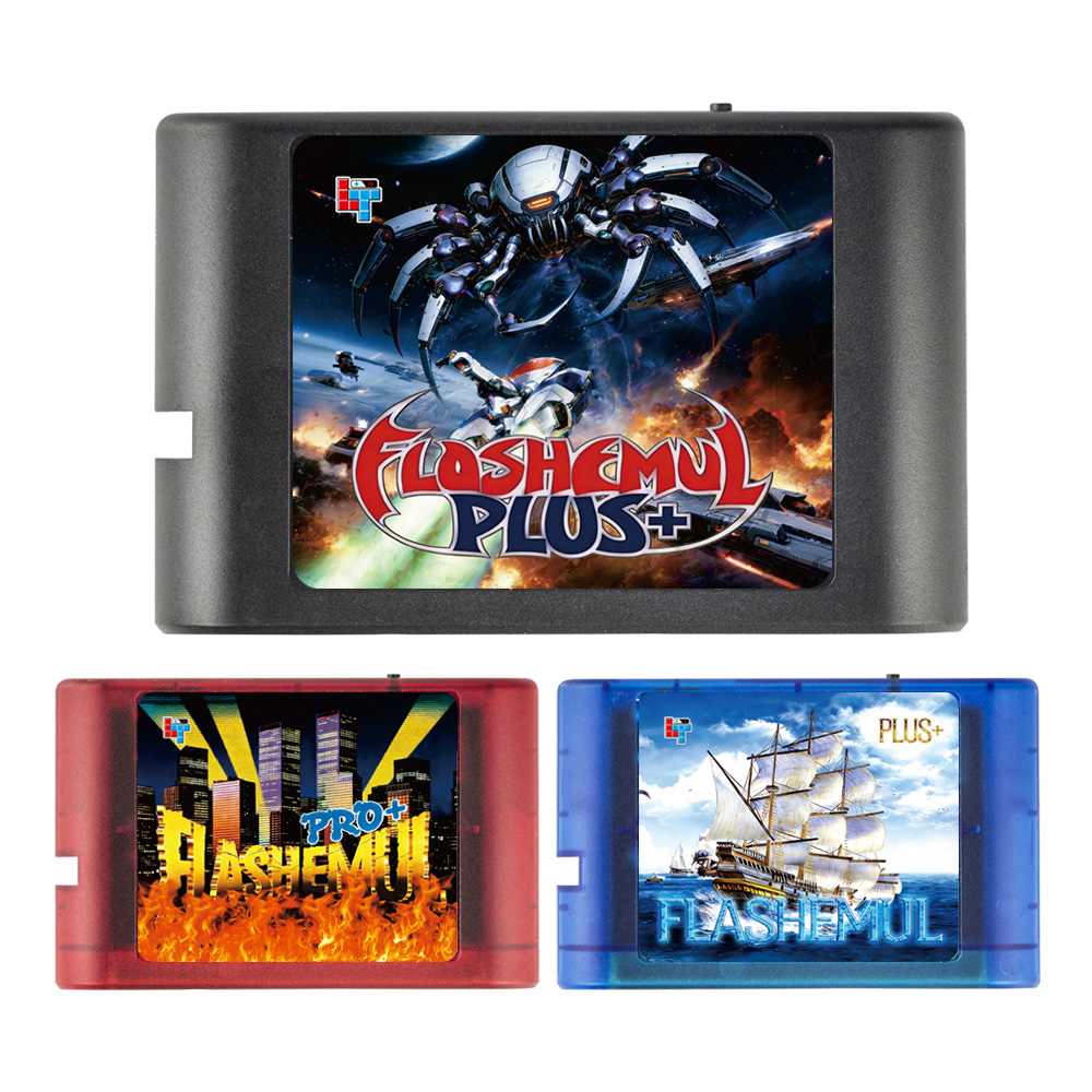 FLASHEMUL EDMD V1 Pro Cart MD  - Gaming Console Genesis บทวิจารณ์และราคา