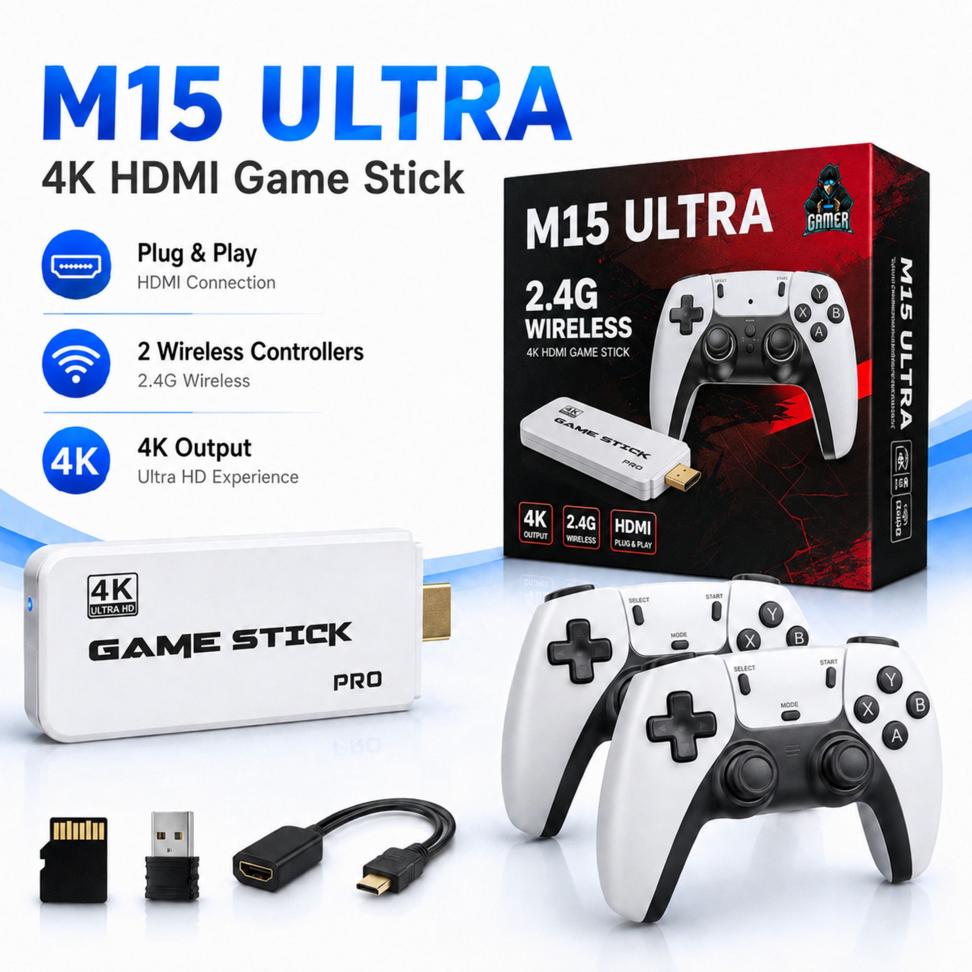 เครื่องเล่นเกมย้อนยุค Game Sti - Gaming Console Video Game บทวิจารณ์และราคา