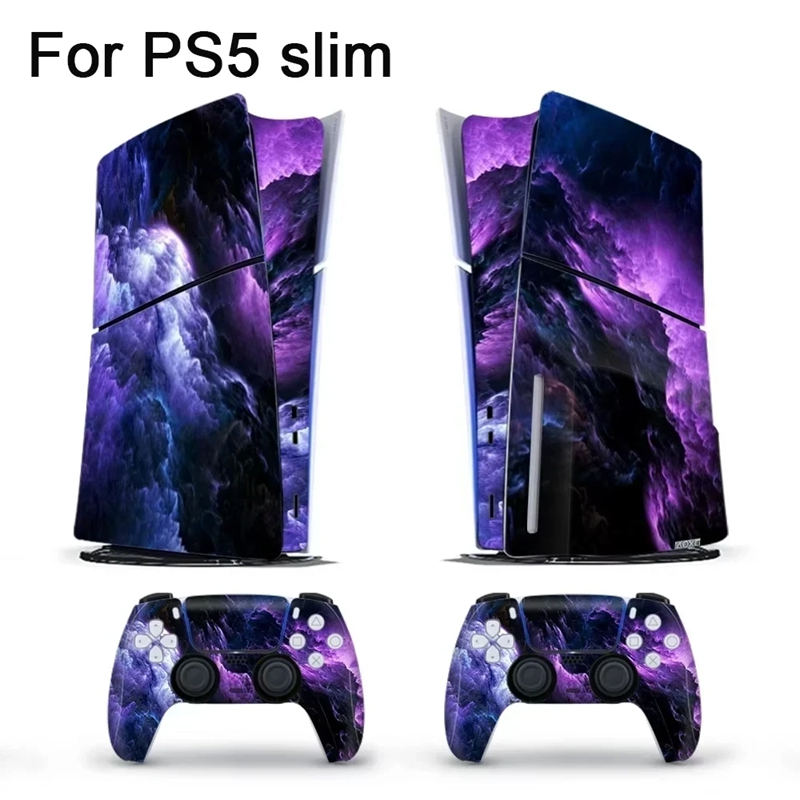 สติกเกอร์ไวนิลสำหรับ PS5 Slim  - Console Skin Wrap บทวิจารณ์และราคา