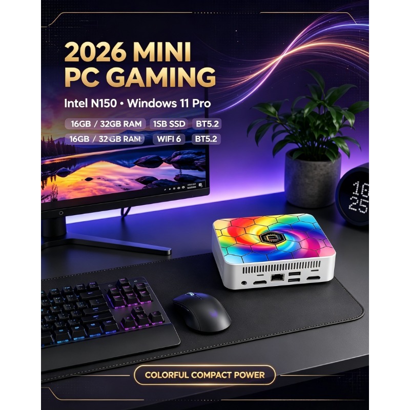 2026 Snug Core N150 มินิพีซี W - Gaming Console In 2026 บทวิจารณ์และราคา