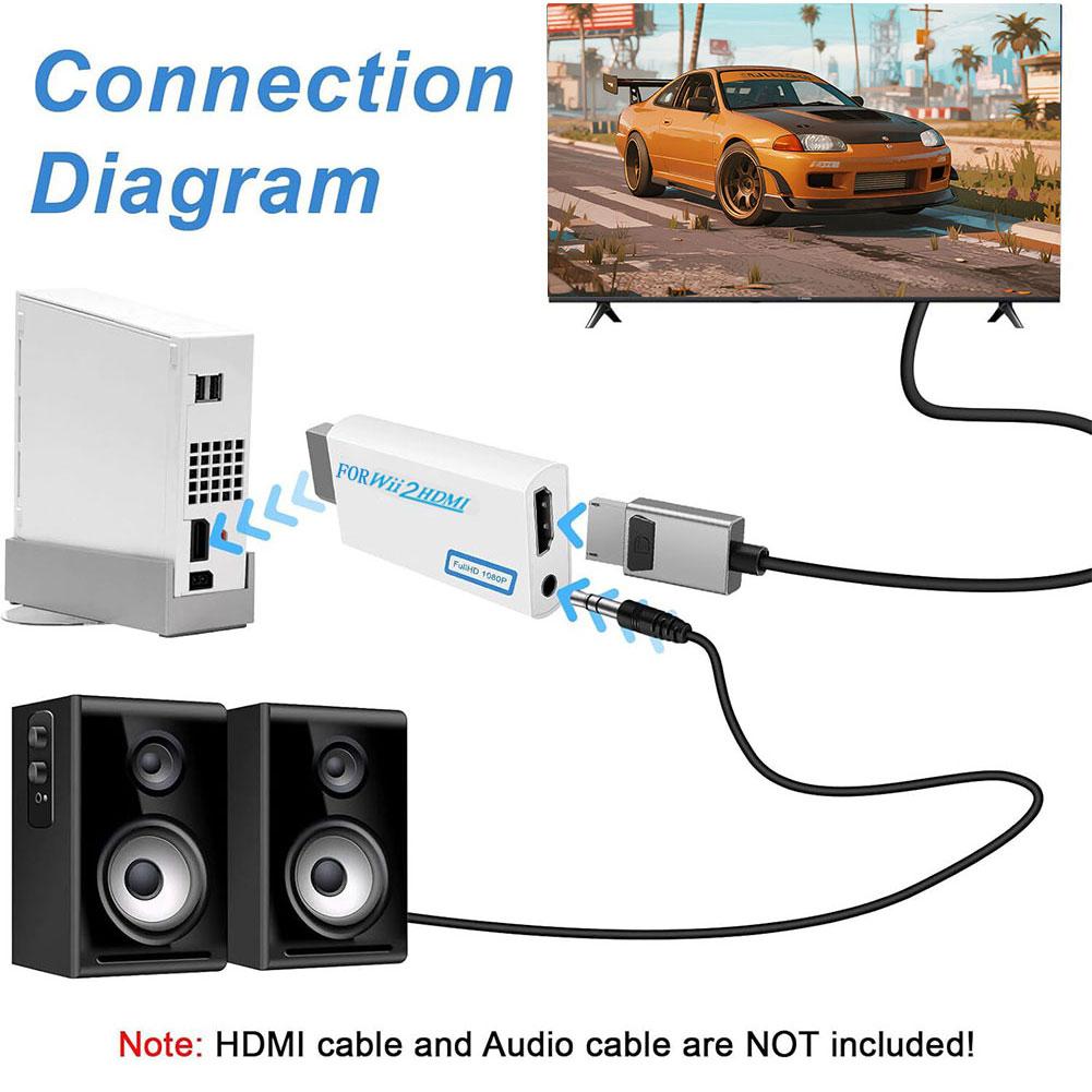 ตัวแปลง WII เป็น HDMI - อะแดปเ - Gaming Console All In One บทวิจารณ์และราคา