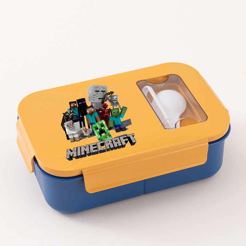กล่องอาหารกลางวันธีมเกม ลายมай - Gaming Console With Minecraft บทวิจารณ์และราคา