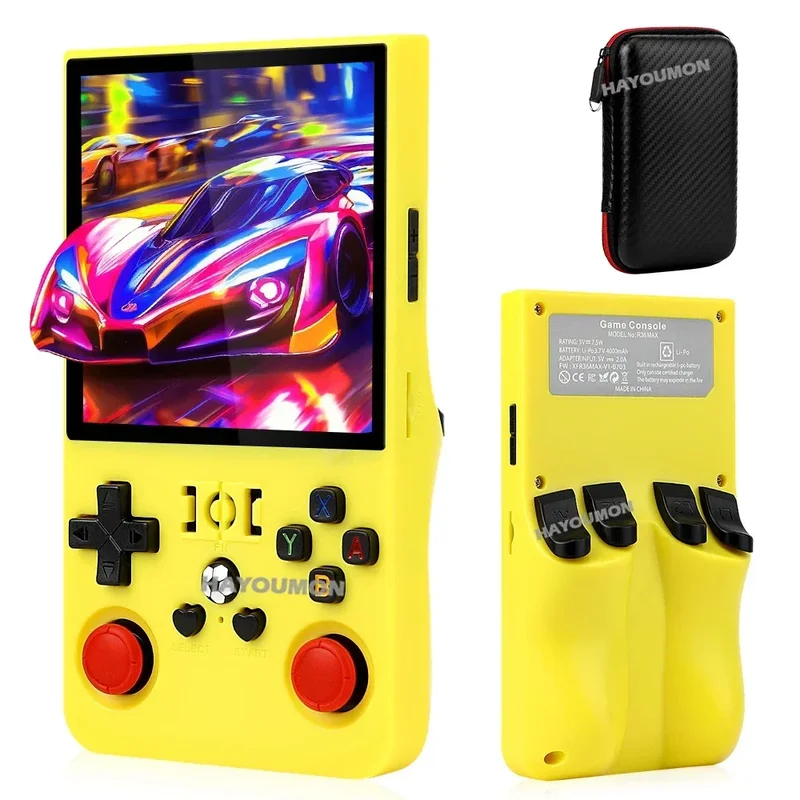เครื่องเล่นเกมพกพา R36 Max จอ  - Gaming Console R36 Max บทวิจารณ์และราคา