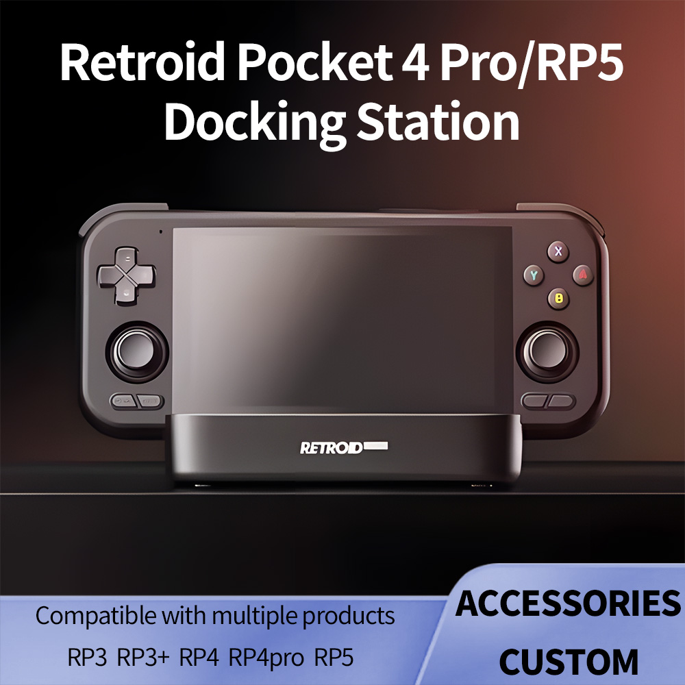 Retroid Pocket 5 Docking Stati - Gaming Console Mini บทวิจารณ์และราคา