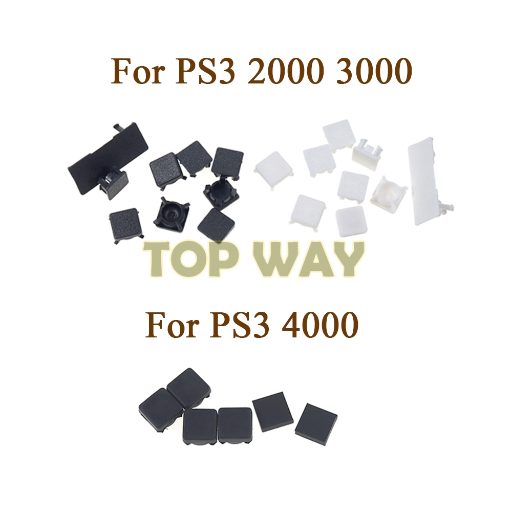 1 ชุดปุ่มพลาสติกสกรูหมวกยางฟุต - Gaming Console Joystick บทวิจารณ์และราคา